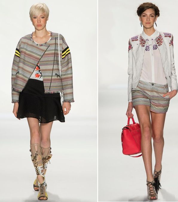 من مجموعة rebecca Minkoff لصيف 2014، اليك هذه التصاميم