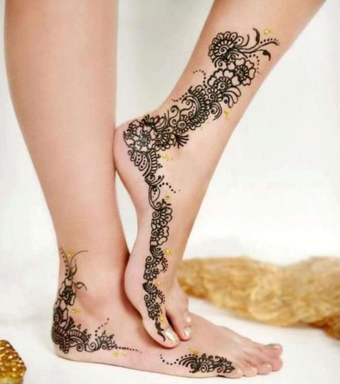 صور احدث نقش رجول ناعم للعروس