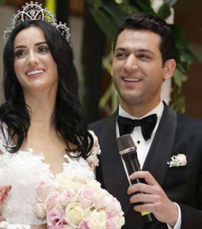 بالصور، حفل زفاف مراد يلدريم وإيمان الباني