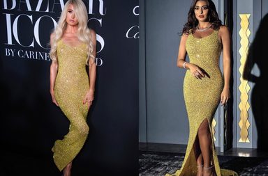 ياسمين صبري وباريس هيلتون 