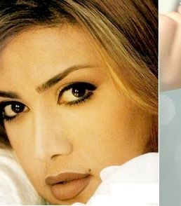 نوال الزغبي من دون قلم تحديد الشفاه او مع؟