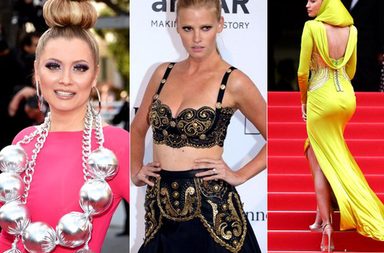 بالصور، إليك أسوأ فساتين المشاهير في مهرجان كان 2014