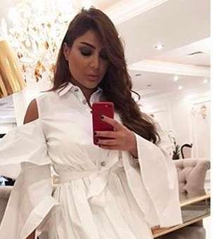صور اجمل فساتين امل العوضي 2017