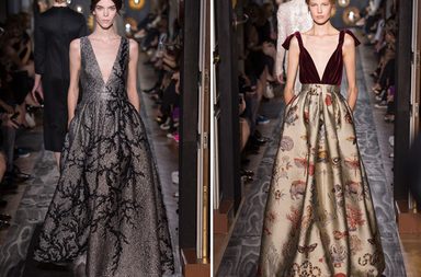 أجمل الفساتين الراقية لشتاء 2014 من توقيع فالينتينو