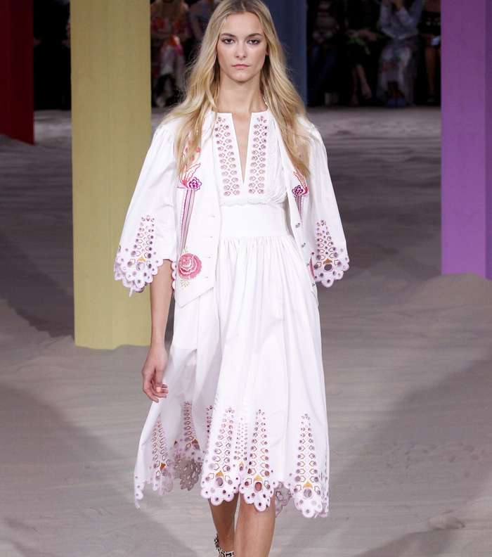 الفستان باسلوب التونيك من تمبرلي لندن لصيف 2017