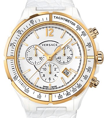 ساعة التمساح البيضاء