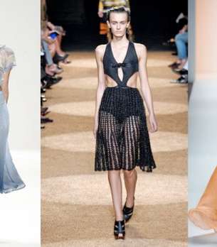 من عروض دور الأزياء، اخترنا لكِ الملابس الشفافة