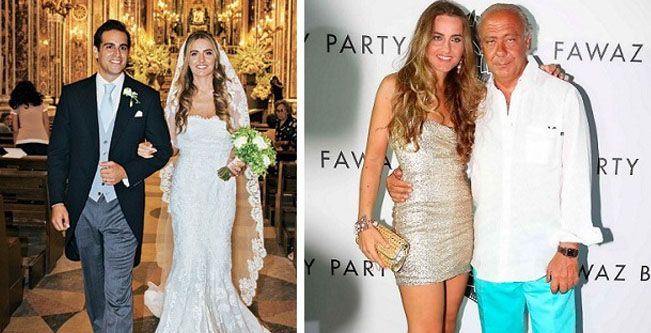 زفاف أسطوري لابنة فواز غريغوري