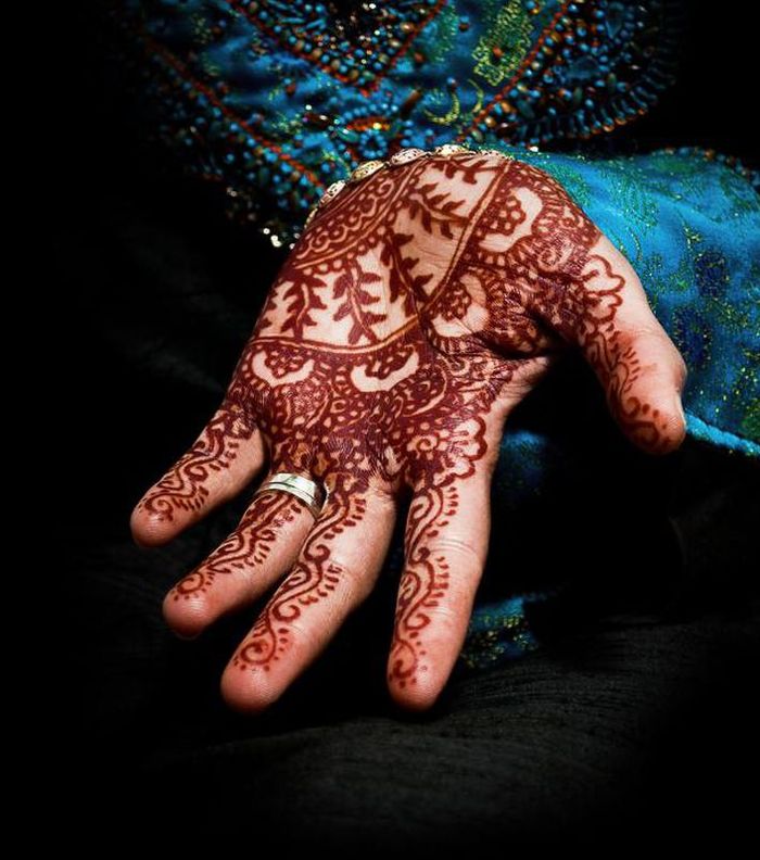 صور اجمل نقش هندي جديد للعروس
