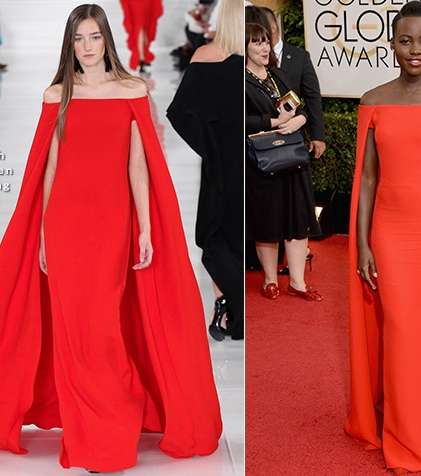 Lupita Nyong بفستان من توقيع رالف لورين