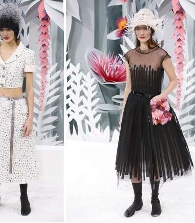 اجمل الازياء الراقية من توقيع CHANEL لصيف 2015