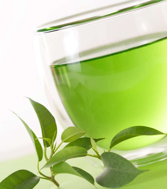 الخطوة الثالثة: الشاي الأخضر