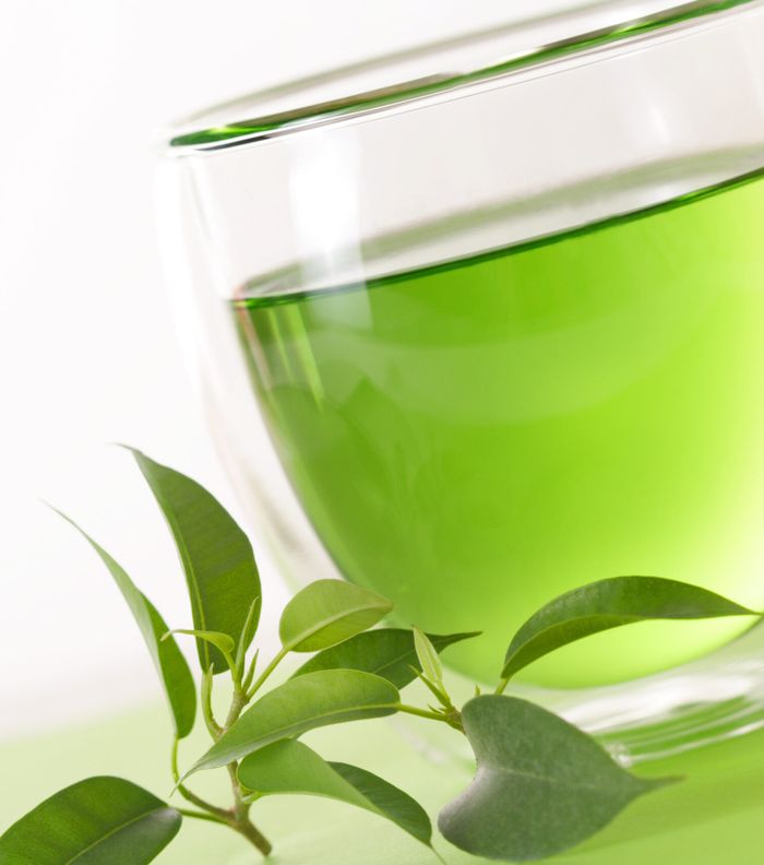 الخطوة الثالثة: الشاي الأخضر