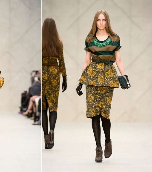 أجمل الملابس من Burberry لشتاء 2013