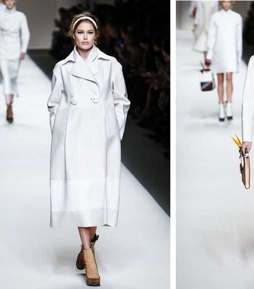 من مجموعة فندي، اليك تصاميم شتاء 2016