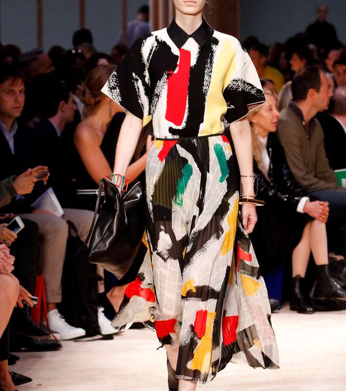إختاري نقشة الغرافيتي من Celine لصيف 2014