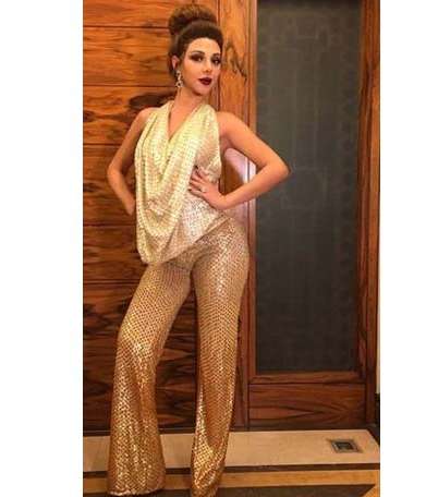 ميريام فارس ليلة راس السنة 2016 باوفرول من رامي قاضي