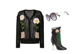 طرق تنسيق صيحة نقشات الازهار