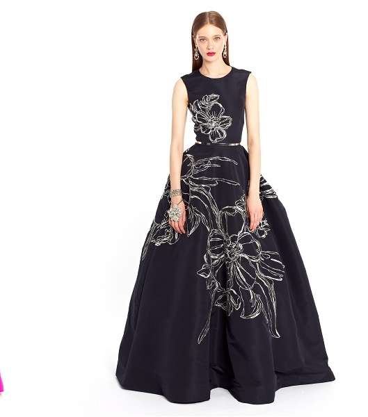 فساتين أنيقة من تصميم Oscar de la Renta