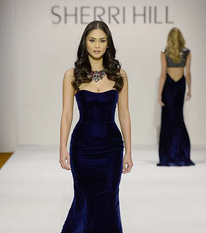 صور اجمل موديلات فساتين القطيفة