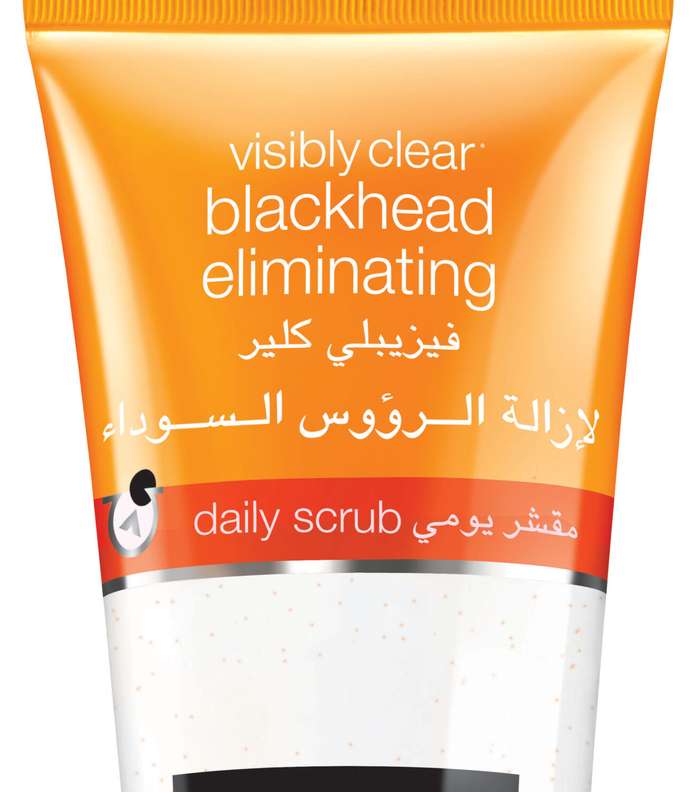 مقشّر Visibly Clear  اليومي لإزالة الرؤوس السوداء.