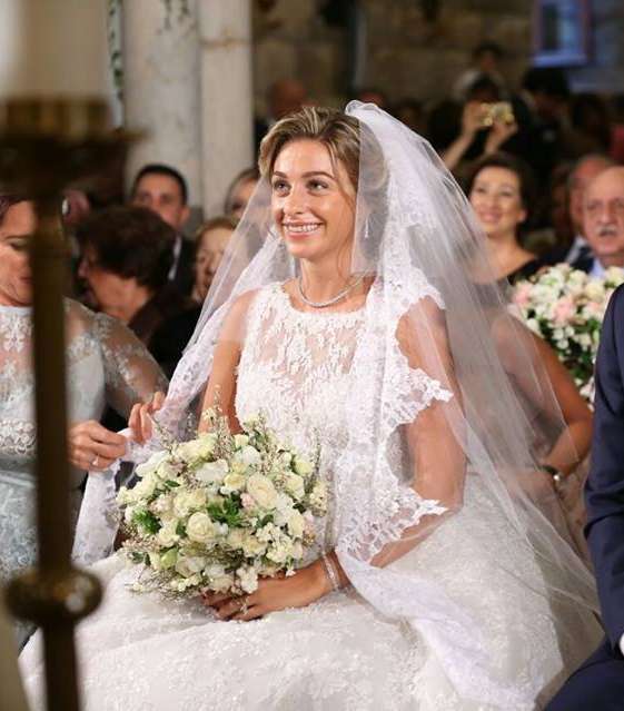 النائب سامي الجميّل وعروسه كارين ديمتري