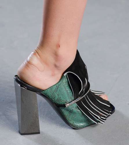 اعتمدي موضة حذاء Proenza Schouler باسلوب المول