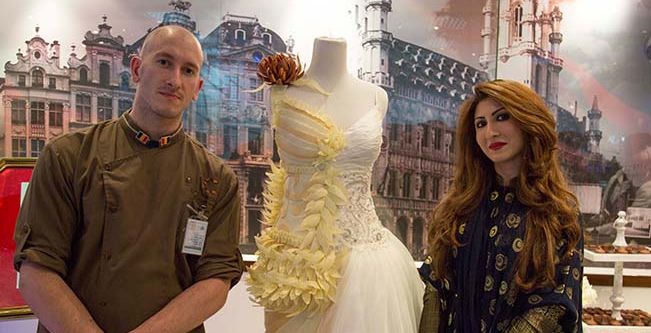 ريم فيصل تصمم فستاناً لافتتاح لو كونشير