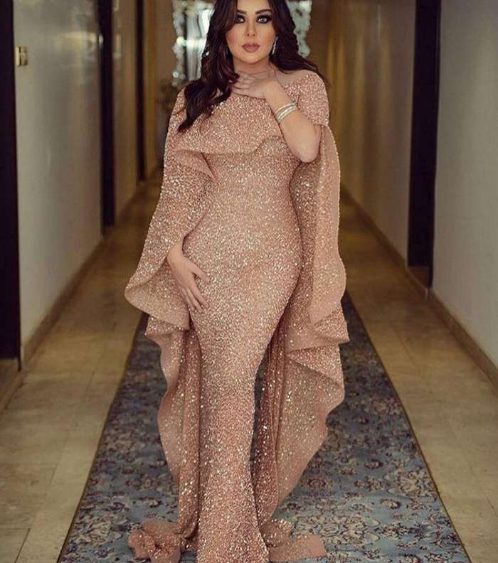 صور اجمل موديلات فساتين سهره عربيه