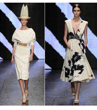 بالصور، إكتشفي تصاميم Donna Karan لصيف 2015