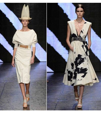 بالصور، إكتشفي تصاميم Donna Karan لصيف 2015