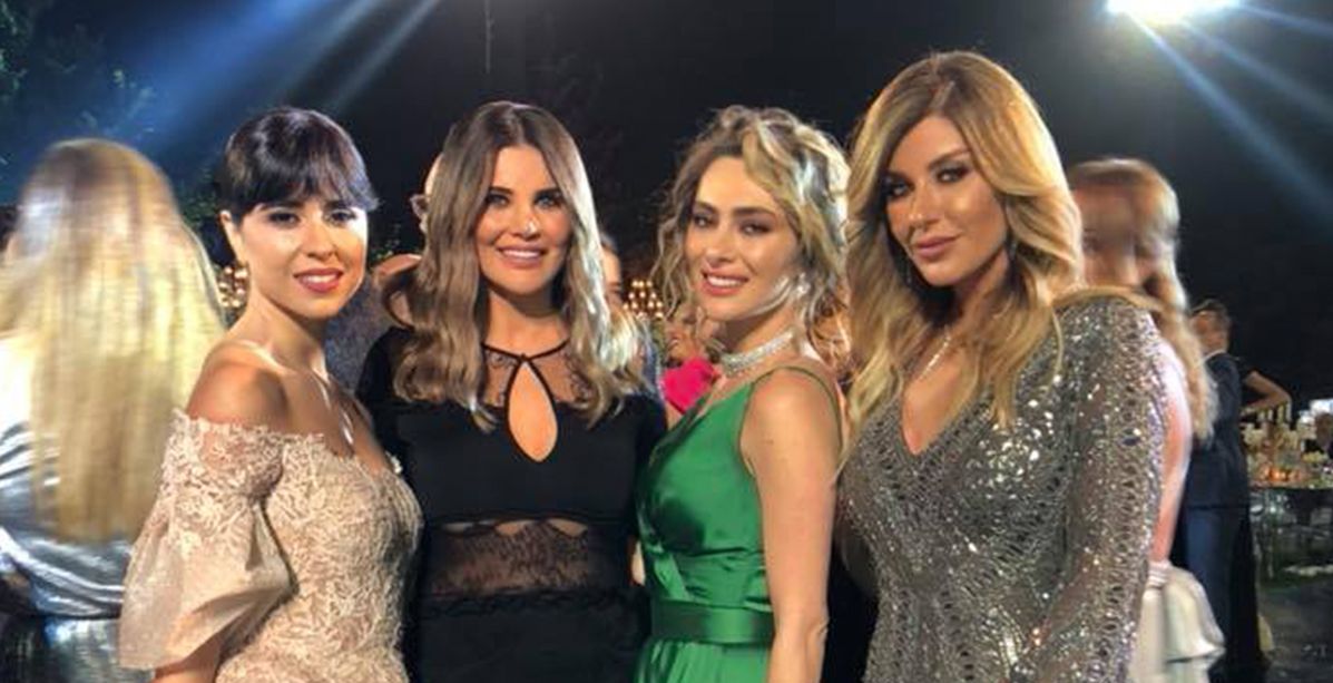 مشاهير العالم العربي في حفل زفاف نجل المنتج صادق الصباح