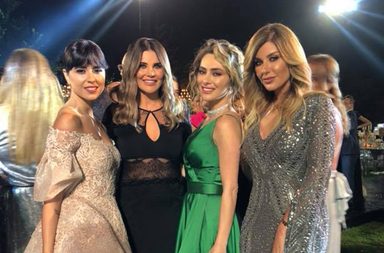 مشاهير العالم العربي في حفل زفاف نجل المنتج صادق الصباح