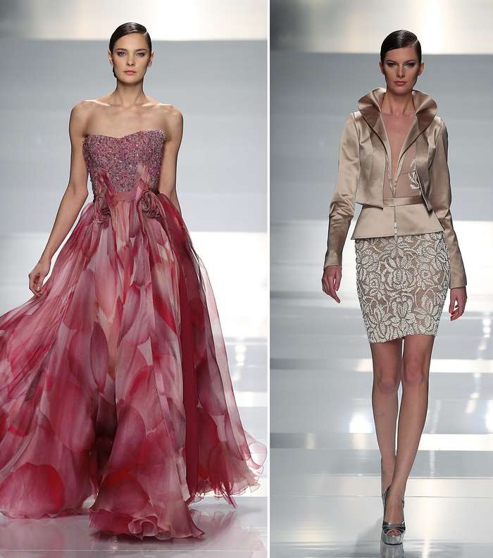 فساتين رائعة لمناسباتك لربيع 2013 من تصميم طوني ورد