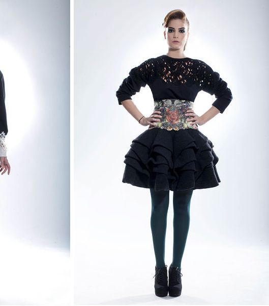 اختاري أجمل الأزياء لشتاء 2014 من توقيع المصمم حسين بزازا