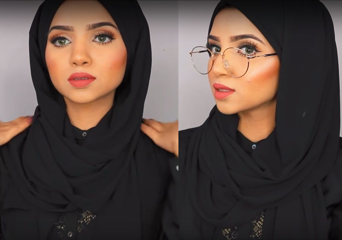 الطريقة الافضل للف الحجاب اذا كنت ترتدين النظارات الطبية؟