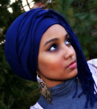 العمامة بدلاً من الحجاب 