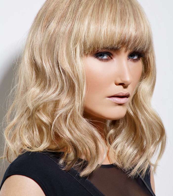 صور اجمل قصات شعر مع غرة