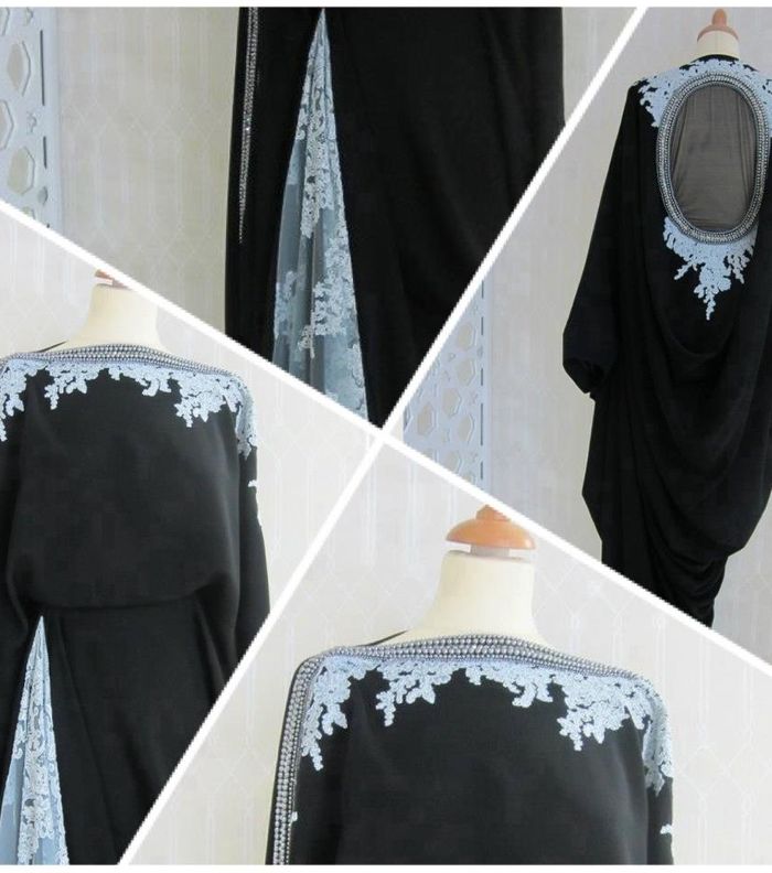 موضة عبايات شتاء 2013