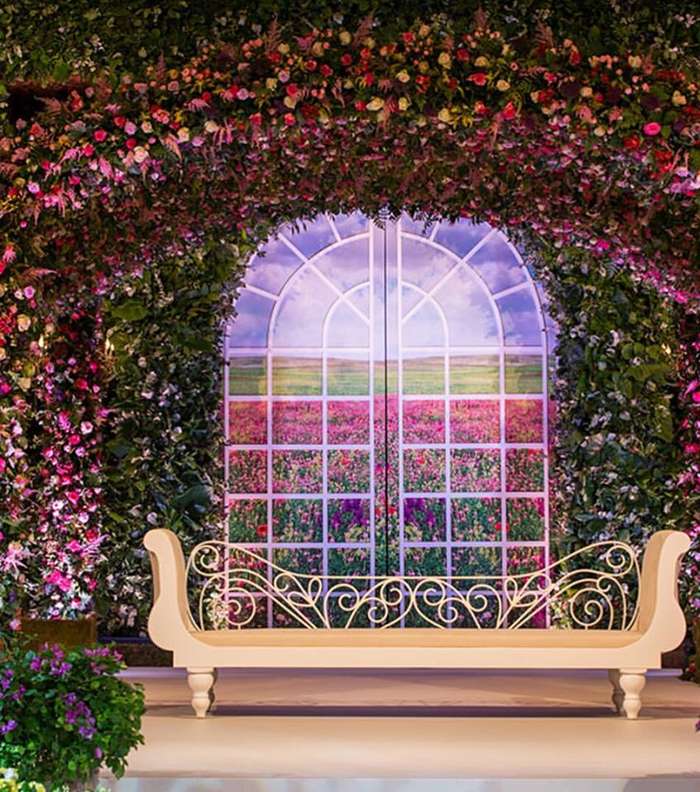 صور افكار تنسيق كوشات الاعراس