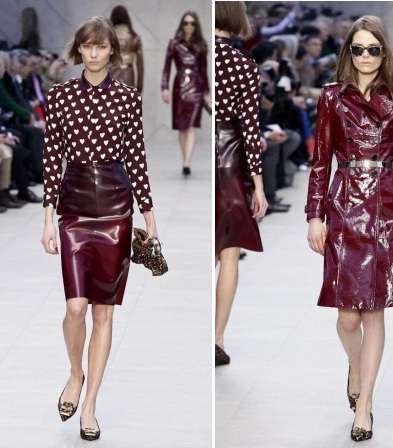 أزياء Burberry لشتاء 2014