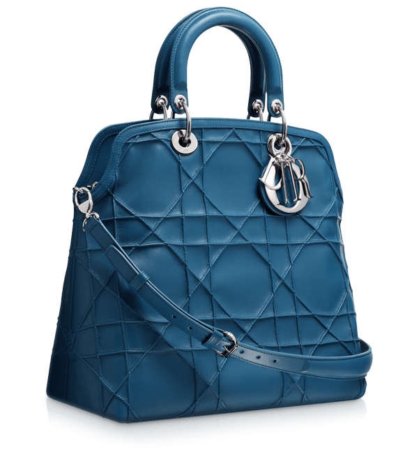 حقيبة زرقاء من ديور