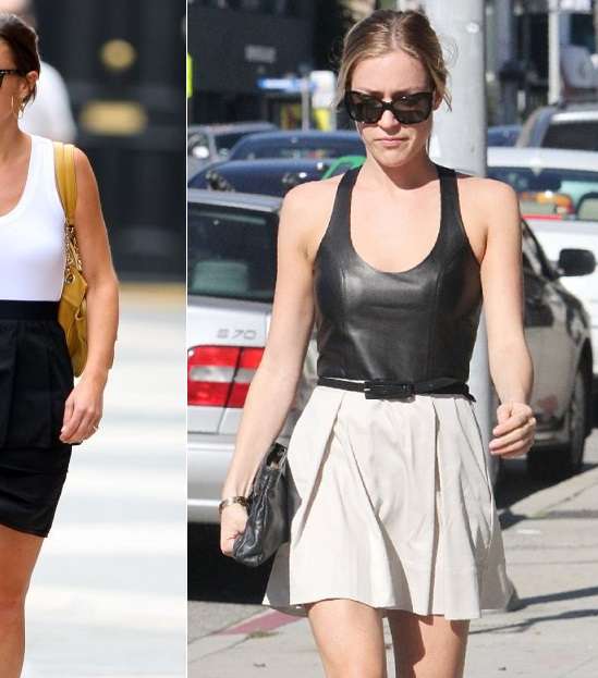 ارتدي القمصان العادية Tank Top مع التنانير