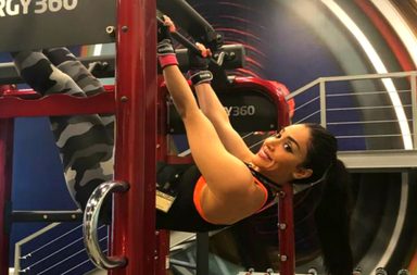 المدربة السعودية زينة أبو صخر 