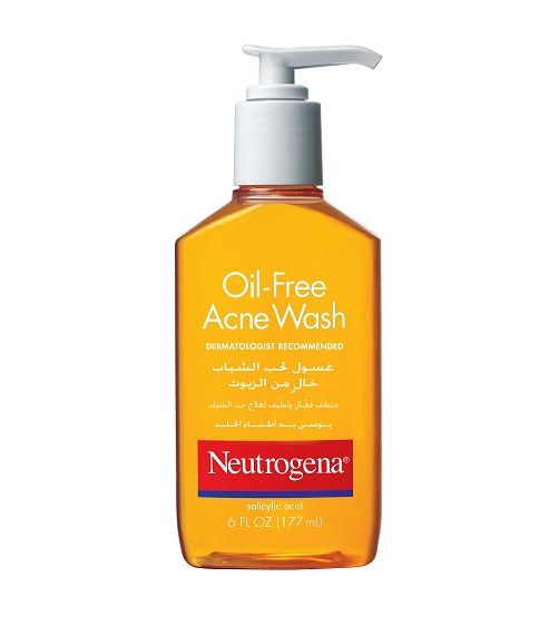 غسول الوجه Oil Free Acne Wash من Neutrogena
