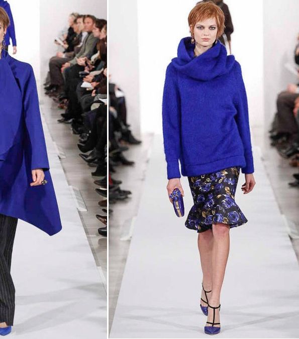 إختاري أجمل الأزياء لشتاء 2015 من توقيع أوسكار دي لا رانتا