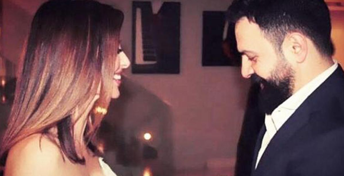 صورة رومنسية جديدة لتيم حسن ووفاء الكيلاني