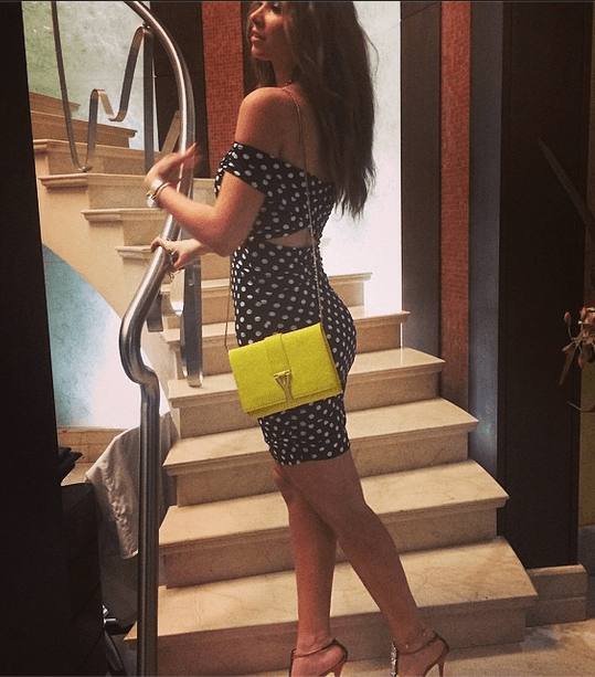 من صيحات موضة أنابيلا هلال، الأقمشة المنقّطة أو Polka Dots
