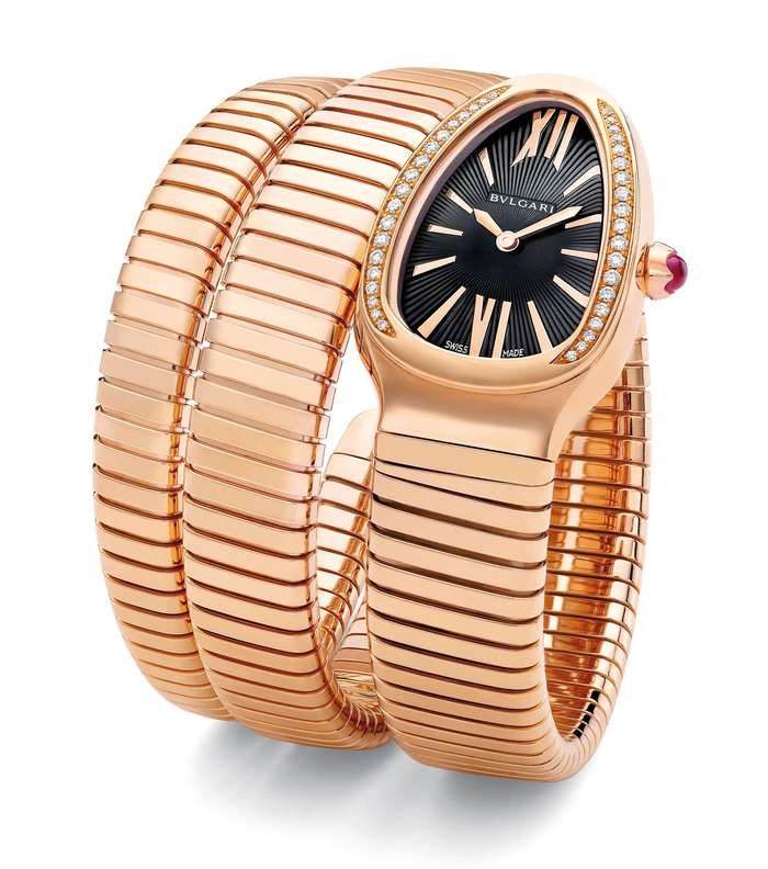 من اجمل الساعات الفخمة، ساعة Serpenti من بولغاري
