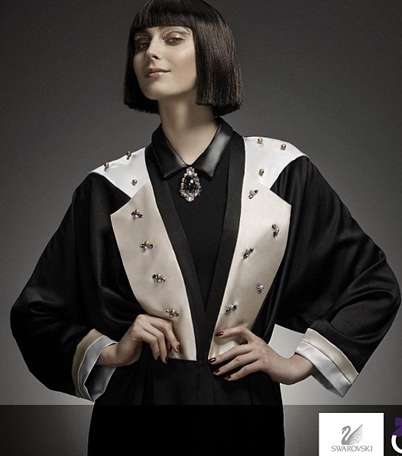بالصورة، إكتشفي عباية تاء مربوطة التي زيّنت من السواروفسكي